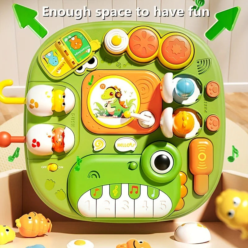 Infant Learning Table Table Montessory Toys Early Education Sound/Light Games Motor Training Sensory Educational Toys Portable