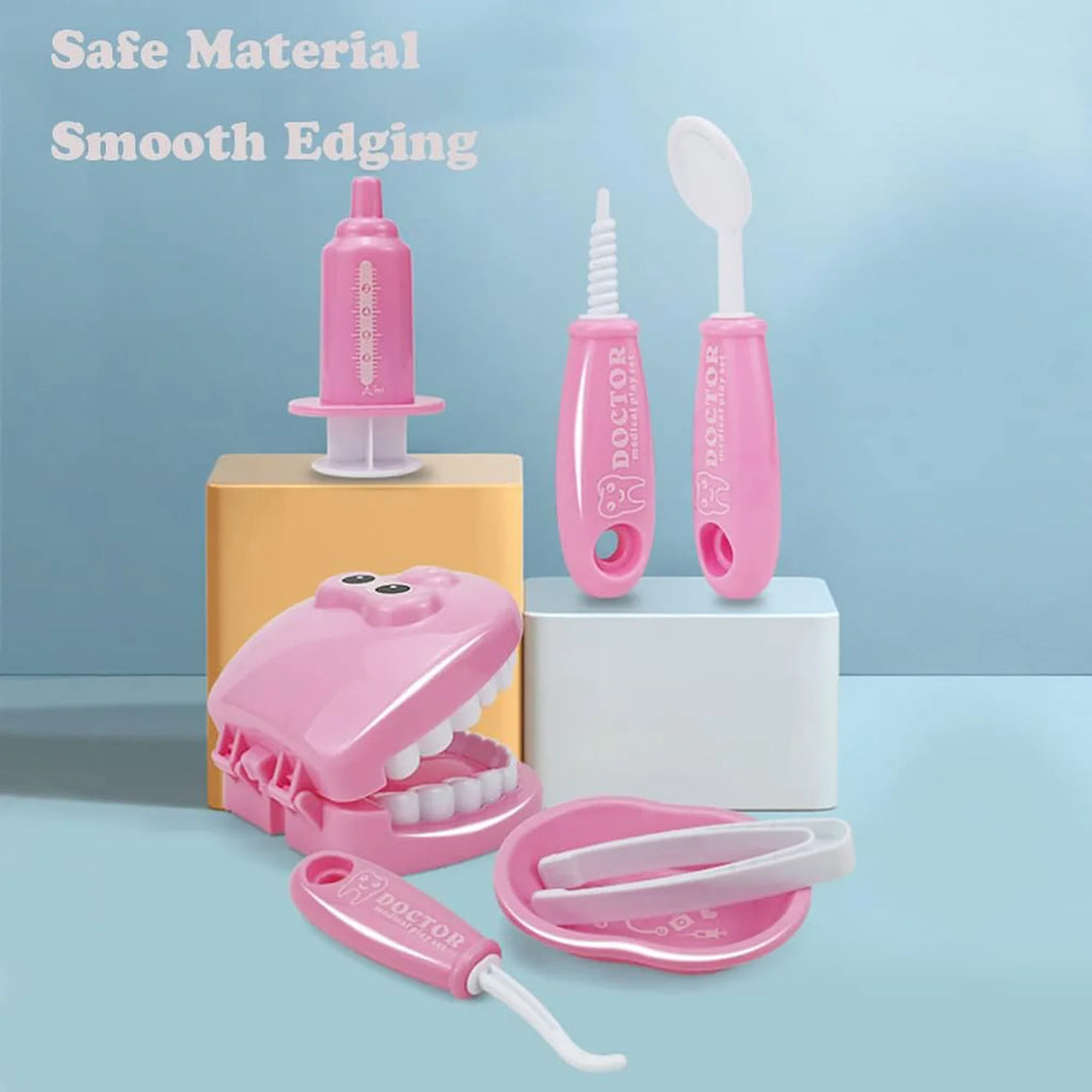 Montessori Educational Toys Children Early Learning Doctors Dentist Role Play Kits Kid Intelligence Brushing Tooth Teaching Aids