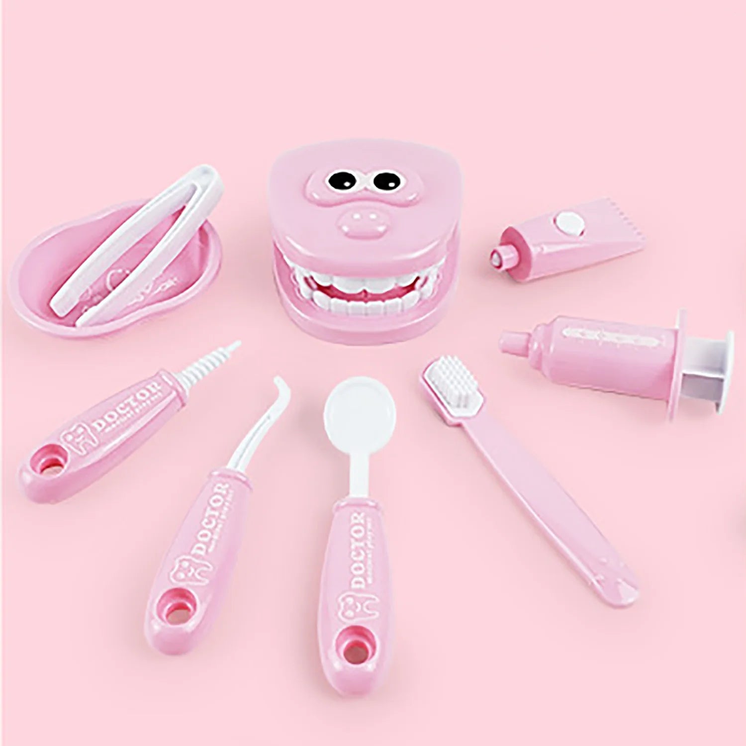 Montessori Educational Toys Children Early Learning Doctors Dentist Role Play Kits Kid Intelligence Brushing Tooth Teaching Aids