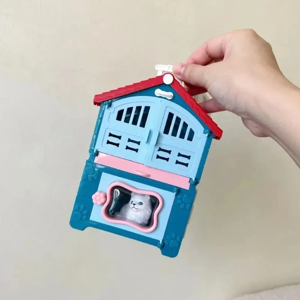 Children's Toys Puppy Cat Scene Playing Toys Merchant Interactive Play House Cute Supermarket Pretend Toys New Year's Day