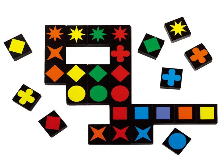 Hot Children's Educational Toys Qwirkle Wooden Chess Parent-child Interactive Games Kids Adult Hobbies Gifts Learning Toys Play