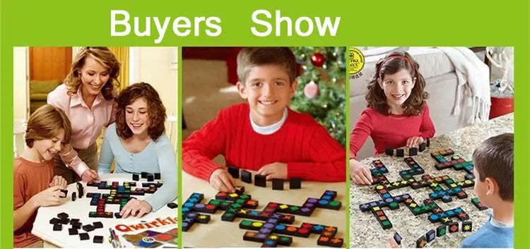 Hot Children's Educational Toys Qwirkle Wooden Chess Parent-child Interactive Games Kids Adult Hobbies Gifts Learning Toys Play